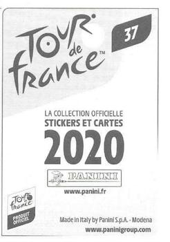 2020 Panini Tour de France #37 Logo Team 1 Back